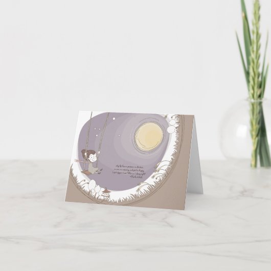 Happyny #1 Grußkarte Karte (Vorderseite)