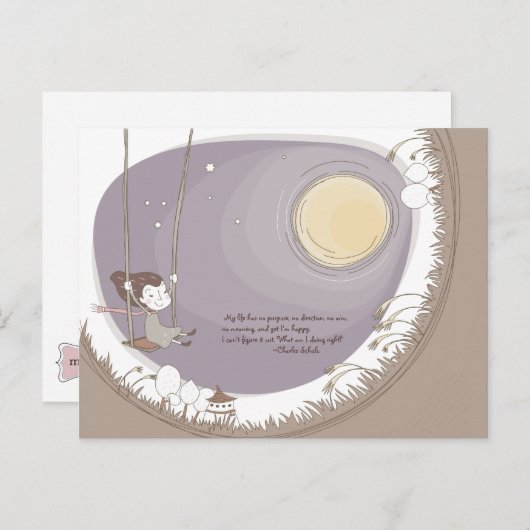 Happyny #1 Postkarte (Vorne/Hinten)