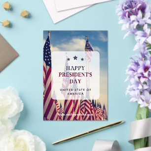 #HappyPresidentsDayUSAAcrylfarbeEinladung Acryleinladungen