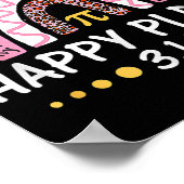 Happys Pi Day Mathematic Mathe Teacher Geschenk Poster (Ecke)