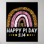 Happys Pi Day Mathematic Mathe Teacher Geschenk Poster (Vorne)