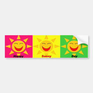 HappySunnyDay Autoaufkleber