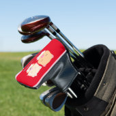 HappyWedding Golf Headcover (In Situ)