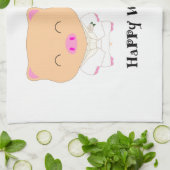 HappyWedding Küchentuch (Gefaltet)