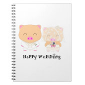 HappyWedding Notizblock (Vorderseite)