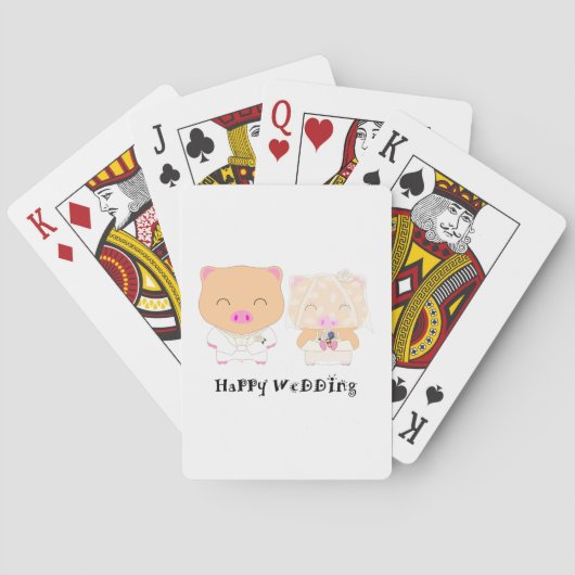 HappyWedding Spielkarten (Rückseite)