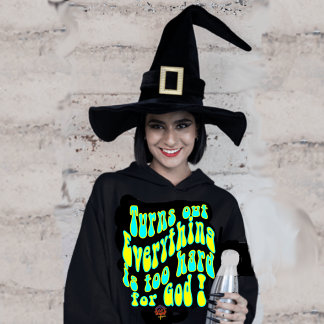 HappyWorkT UMSTELLUNG ALLES IST ZU SCHWER FÜR GOTT Hoodie