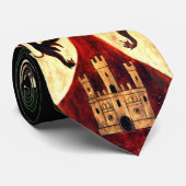 Hapsburg Wappenkunde Krawatte (Gerollt)