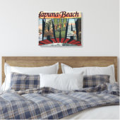 Hapuna Beach, Hawaii - Große Briefszenen Leinwanddruck (Insitu (Schlafzimmer))