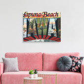 Hapuna Beach, Hawaii - Große Briefszenen Leinwanddruck (Insitu (Wohnzimmer))