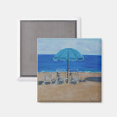 "Hapuna Beach Hawaii" Magnet (Vorderseite/Rückseite)