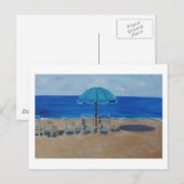 Hapuna Beach Hawaii Postkarte (Vorne/Hinten)
