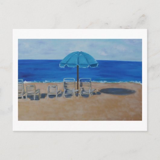 Hapuna Beach Hawaii Postkarte (Vorderseite)