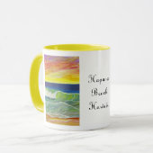 Hapuna Beach Hawaii Tasse (Vorderseite Links)