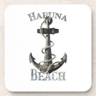 Hapuna Beach Hawaii Urlaub Nautical Anchor Getränkeuntersetzer