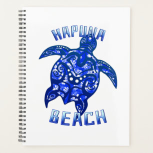Hapuna Beach Hawaii Vacation Tribal Turtle Planer