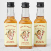 HAPY BIRTHDAY Keep calm and fix the fracture MD Alkoholflaschenetikett (Flaschen)