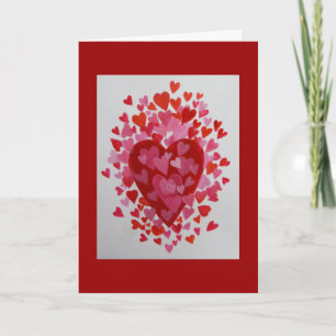 Hapy Valentine's Day Feiertagskarte