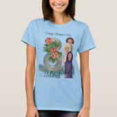 Hapy Women's Day | März 8. blau T-Shirt (Vorderseite)