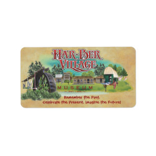 Har-Ber Village Etiketten 26 Adressaufkleber
