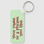 Har-Ber Village keychain aluminum 2026 Schlüsselanhänger (Rückseite)