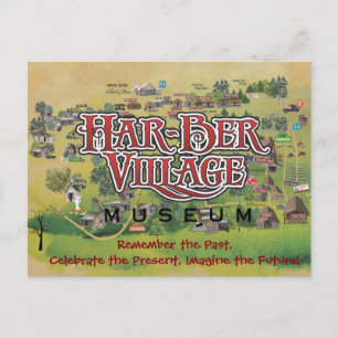 Har-Ber Village Postkarte 15 m