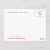 Har-Ber Village stagecoach Postkarte (Rückseite)