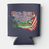 Har-Ber Village und Flagge Can Cooler Dosenkühler (Vorderseite)