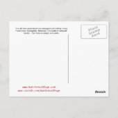 Har-Ber Village Wasserrad Postkarte (Rückseite)