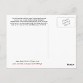 Har-Ber Village wettervane Postkarte (Rückseite)