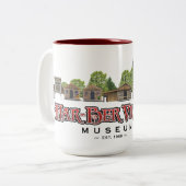 Har-Dorf Logo-Tasse 2014 Zweifarbige Tasse (Vorderseite Links)