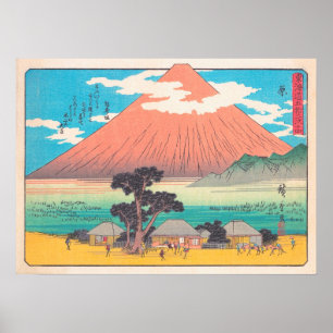 Hara, aus der Serie 53 Stations hokaido Poster