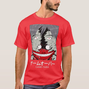 Harajuku Ästhetische Tokyo Streetwear Manga Otaku T-Shirt