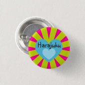 Harajuku Liebe-Knopf Button (Vorne & Hinten)