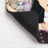 Harajuku Mädchen Mayumi - Katakana Mousepad (Ecke)