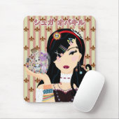 Harajuku Mädchen Mayumi - Katakana Mousepad (Mit Mouse)