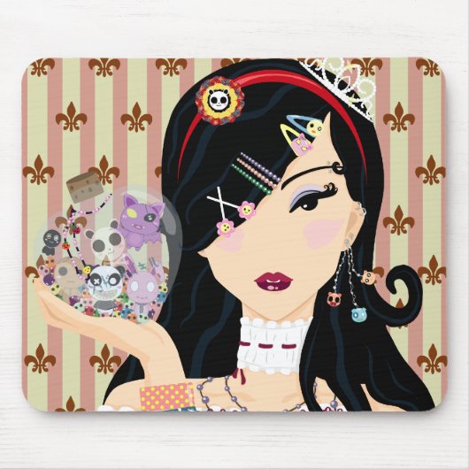Harajuku Mädchen Mayumi Mousepad (Vorne)