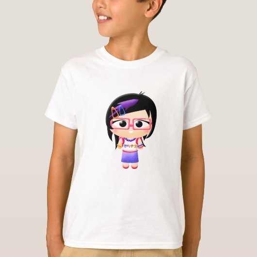 Harajuku Mädchen T-Shirt (Vorderseite)