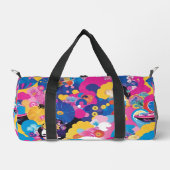 Harajuku-Muster Duffle Bag (Vorderseite)
