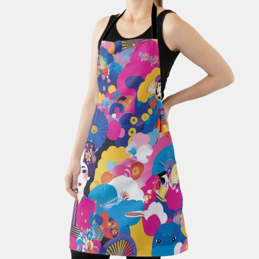 Harajuku-Muster Schürze (InSitu)