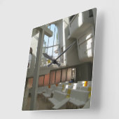 Harajuku Protestant Church, Tokio, Japan Quadratische Wanduhr (Winkel)