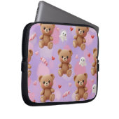 Harajuku Style: Teddy Bars und Geister von Natasha Laptopschutzhülle (Vorne Rechts)