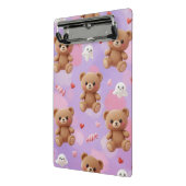 Harajuku Style: Teddy Bars und Geister von Natasha Mini Klemmbrett (Gewinkelt2)
