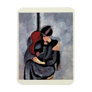 Harald Giersing - Dame foran en gitarre Magnet