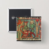 Harald I Fairhair grüßenGuthrum 'Flateybok Button (Vorne & Hinten)