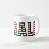 Harald Name Vorname USA styled Tasse Kaffeetasse (VorderseiteRechts)