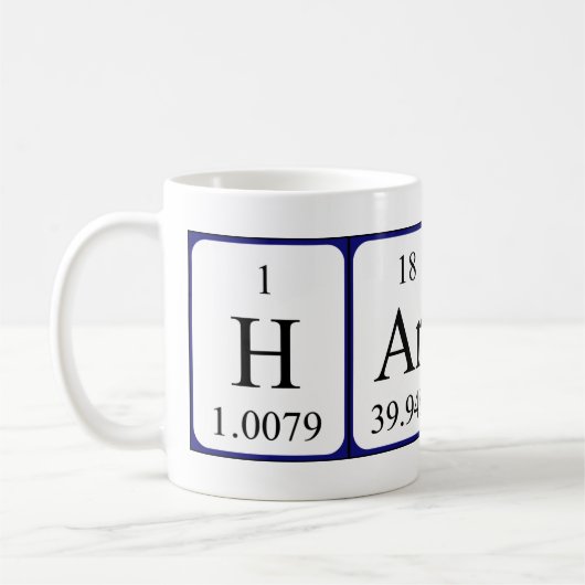 Harald Periodenname Tasse (Links)