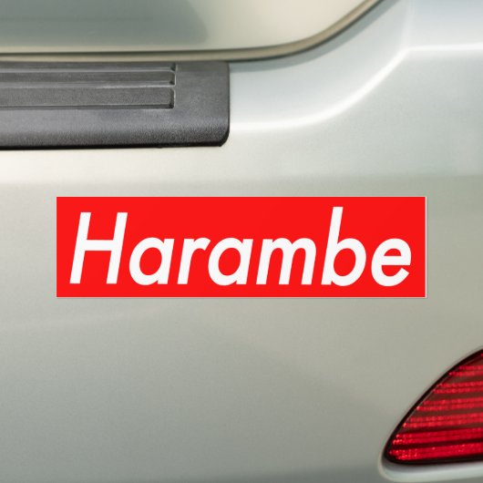 Harambe Aufkleber Autoaufkleber (Auf Auto)