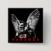Harambe Button (Vorderseite)