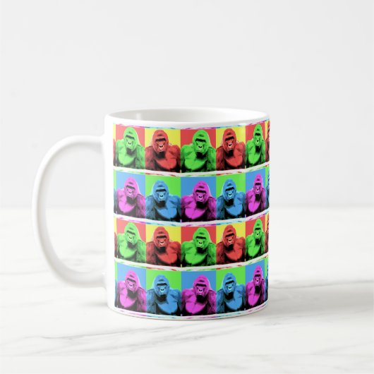 Harambe Die Gorilla-Tasse Kaffeetasse (Links)